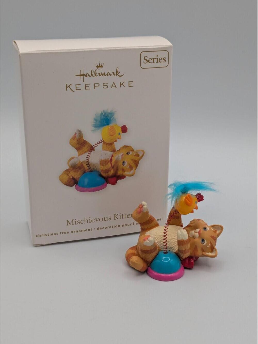Hallmark Keepsake Mischievous Kittens 2011, 13th in Series Christmas Ornament